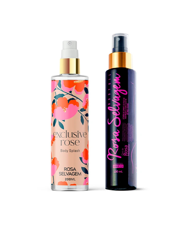 Kit Exclusive Rose + Óleo Clareador