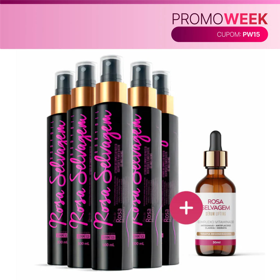 KIT Clareamento Completo Family + Sérum Niacinamida 25% - Promo Week