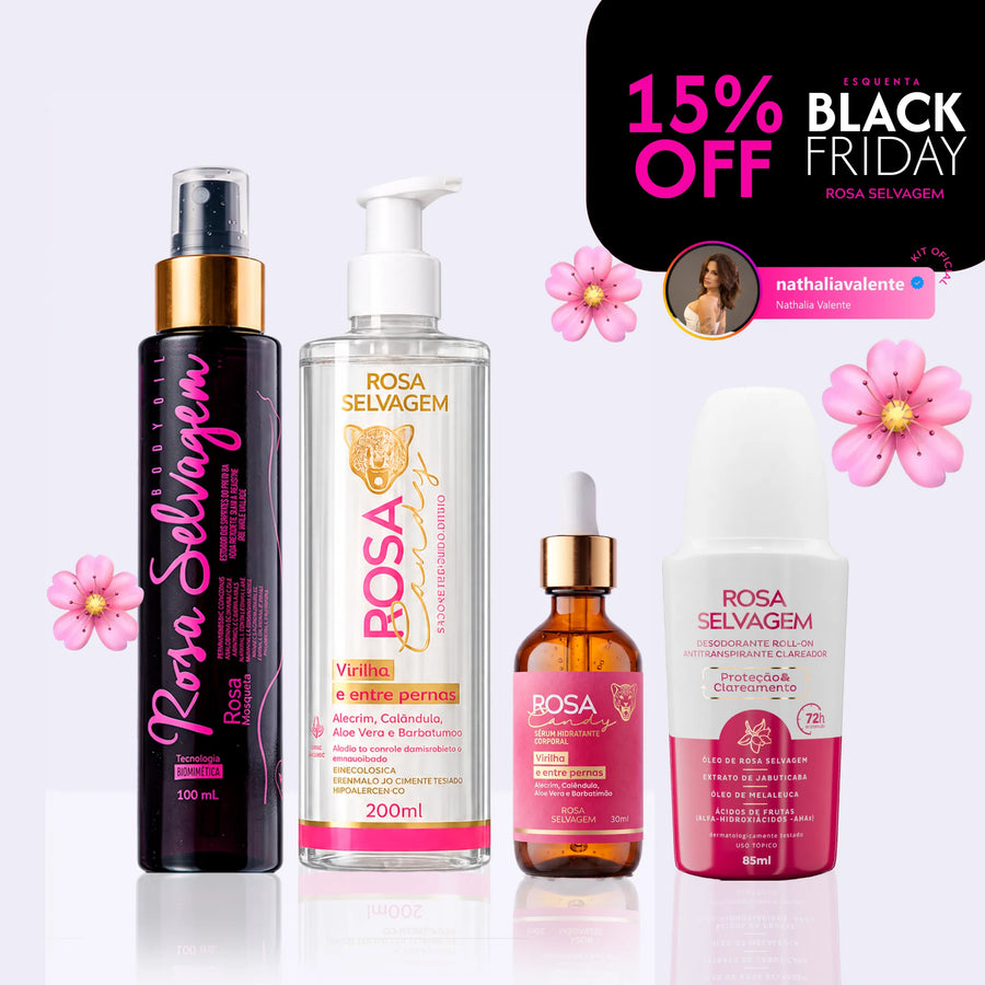 KIT Florzinha Rosa Candy - Nathália Valente