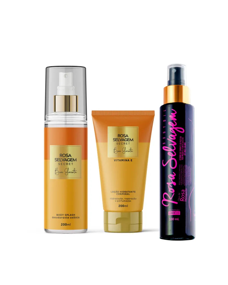Kit Secrets - Boa Garota