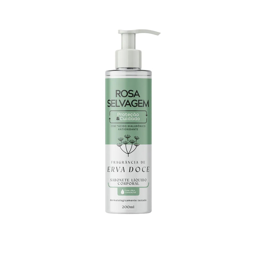 Sabonete Líquido Erva Doce 200ml