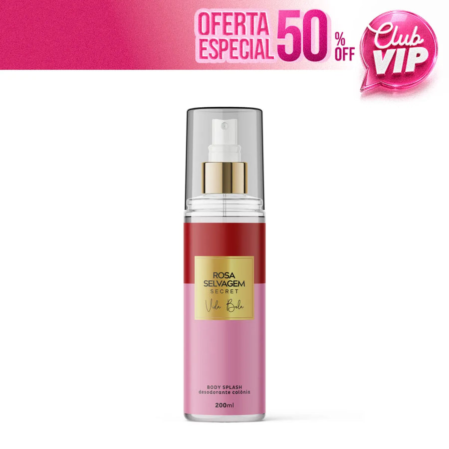 Body Splash Secrets - Vida Bela - Cheiro de Mulher Chique  (VIP)